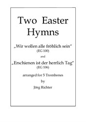Two Easter Hymns for Trombone Quintet