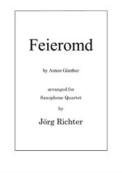 Feieromd (End of Work) - Traditional German Song for Saxophone Quartet